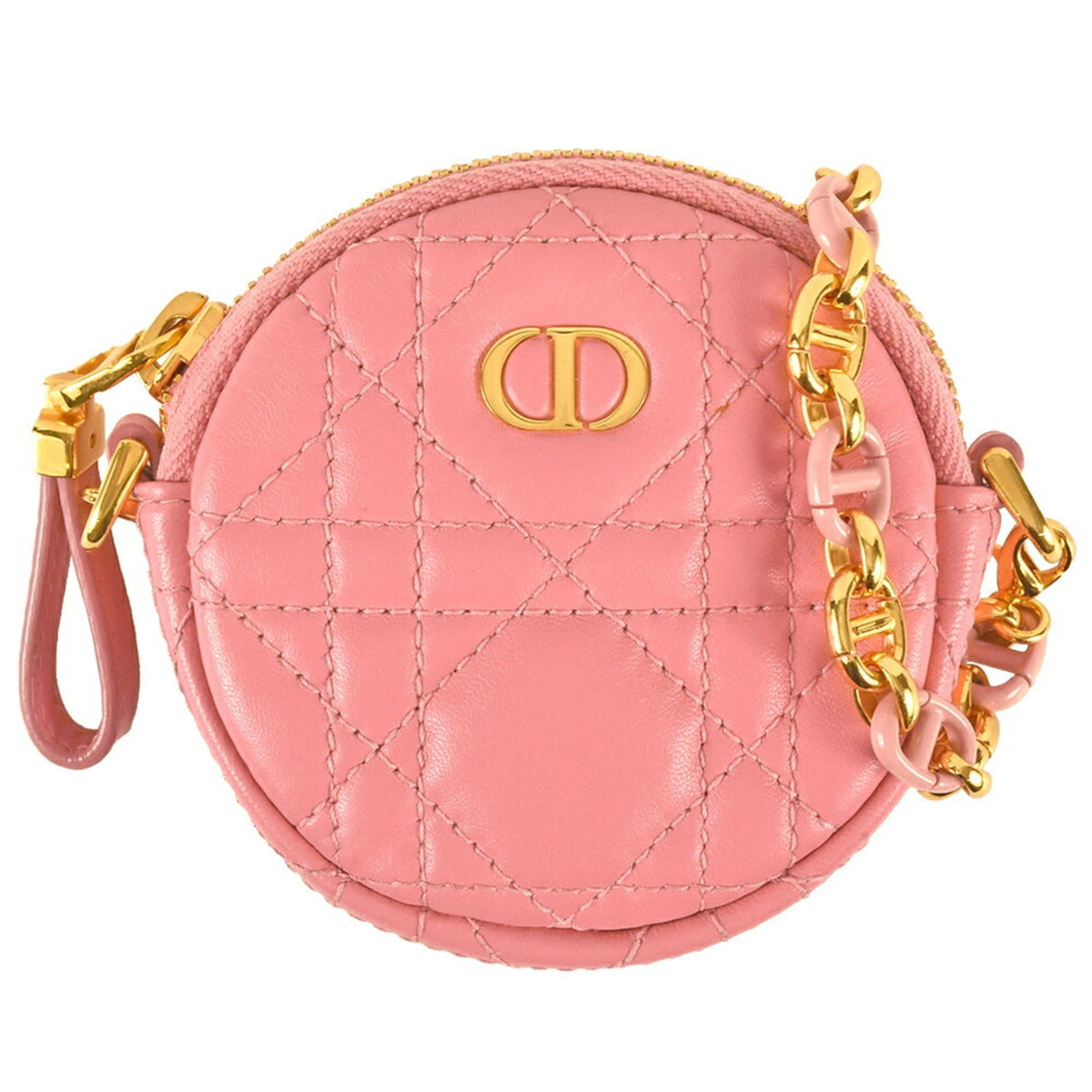 Christian Dior Pink Leather Pouch Rovelle Bags