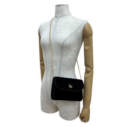 Christian Dior Black Pochette Shoulder Bag Rovelle Bags