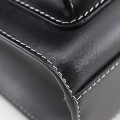 Burberry Black Leather Handbag ( )