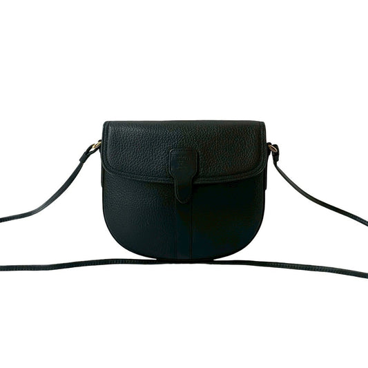 Burberry Black Leather Pochette Shoulder Bag ( )