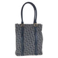 Christian Dior Navy Canvas Leather Shoulder Bag Tote Bag Rovelle Bags