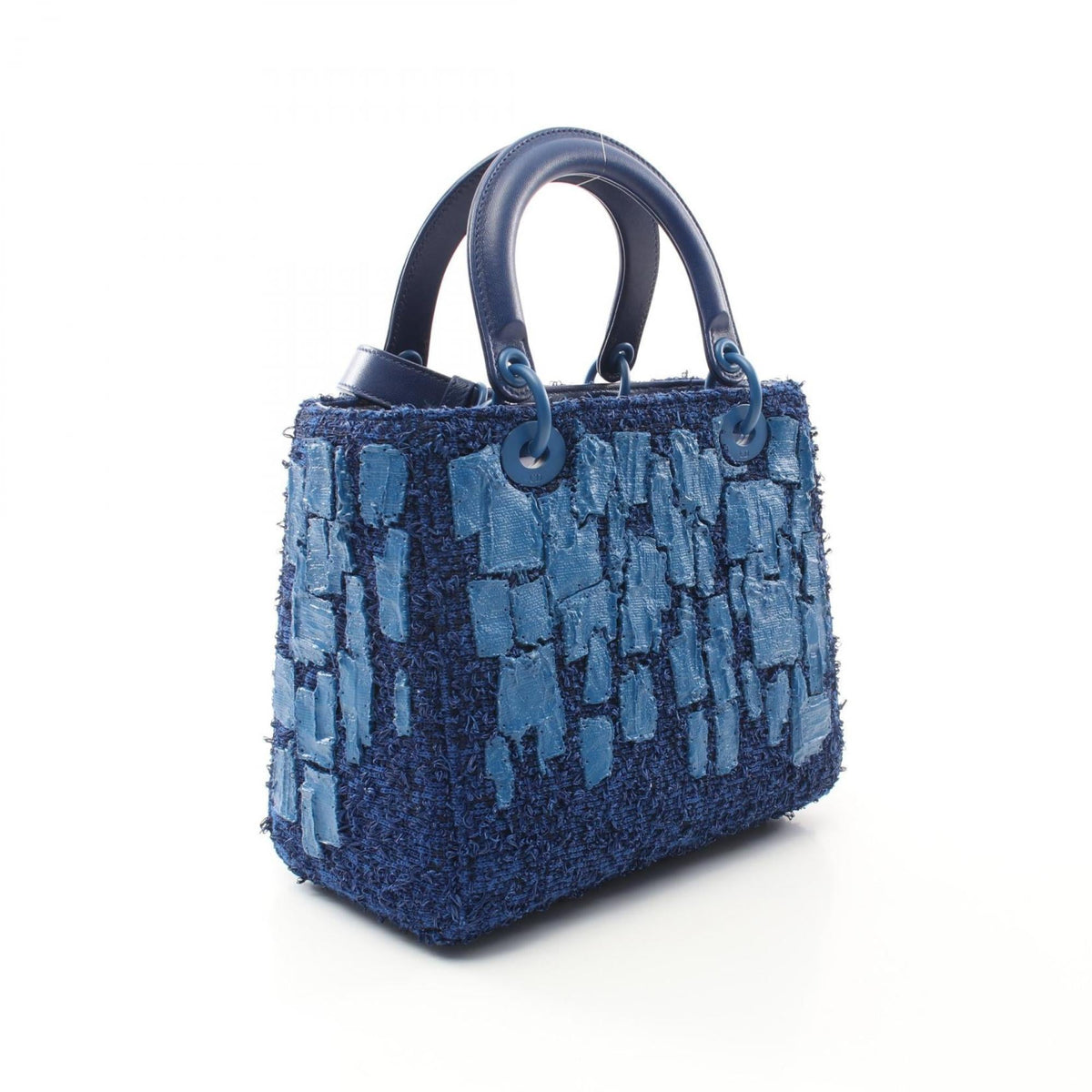 Christian Dior Blue Fabric Handbag Rovelle Bags