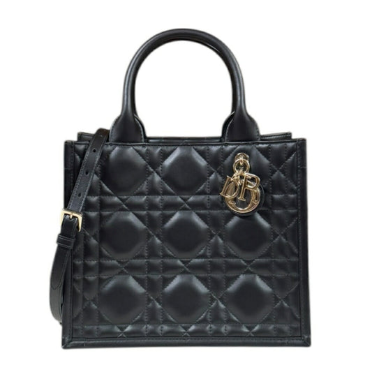 Christian Dior Black Leather Shoulder Bag Style 37 Rovelle Bags