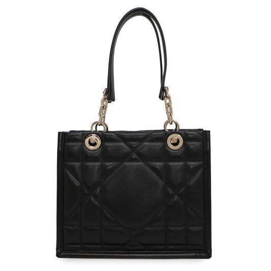 Christian Dior Black Leather Tote Bag Rovelle Bags