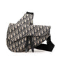 Christian Dior Beige Navy Canvas Leather Saddle Bag Shoulder Bag Sling Bag Rovelle Bags