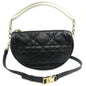 Christian Dior Black Leather Handbag Style 17 Rovelle Bags