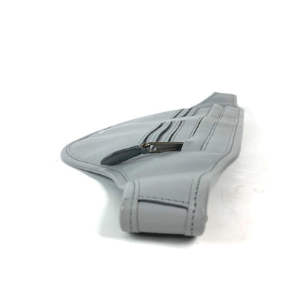 Burberry Gray Leather Fanny Pack ( )