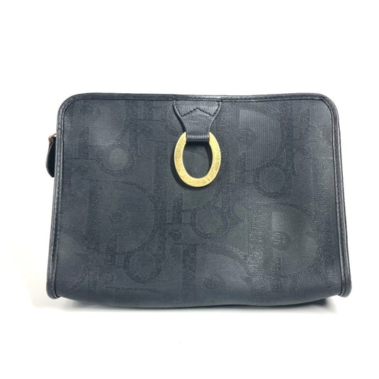 Christian Dior Navy Pvc Leather Clutch Bag Pouch Rovelle Bags