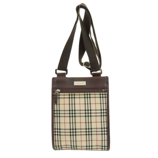 Burberry Beige Canvas Shoulder Bag ( )