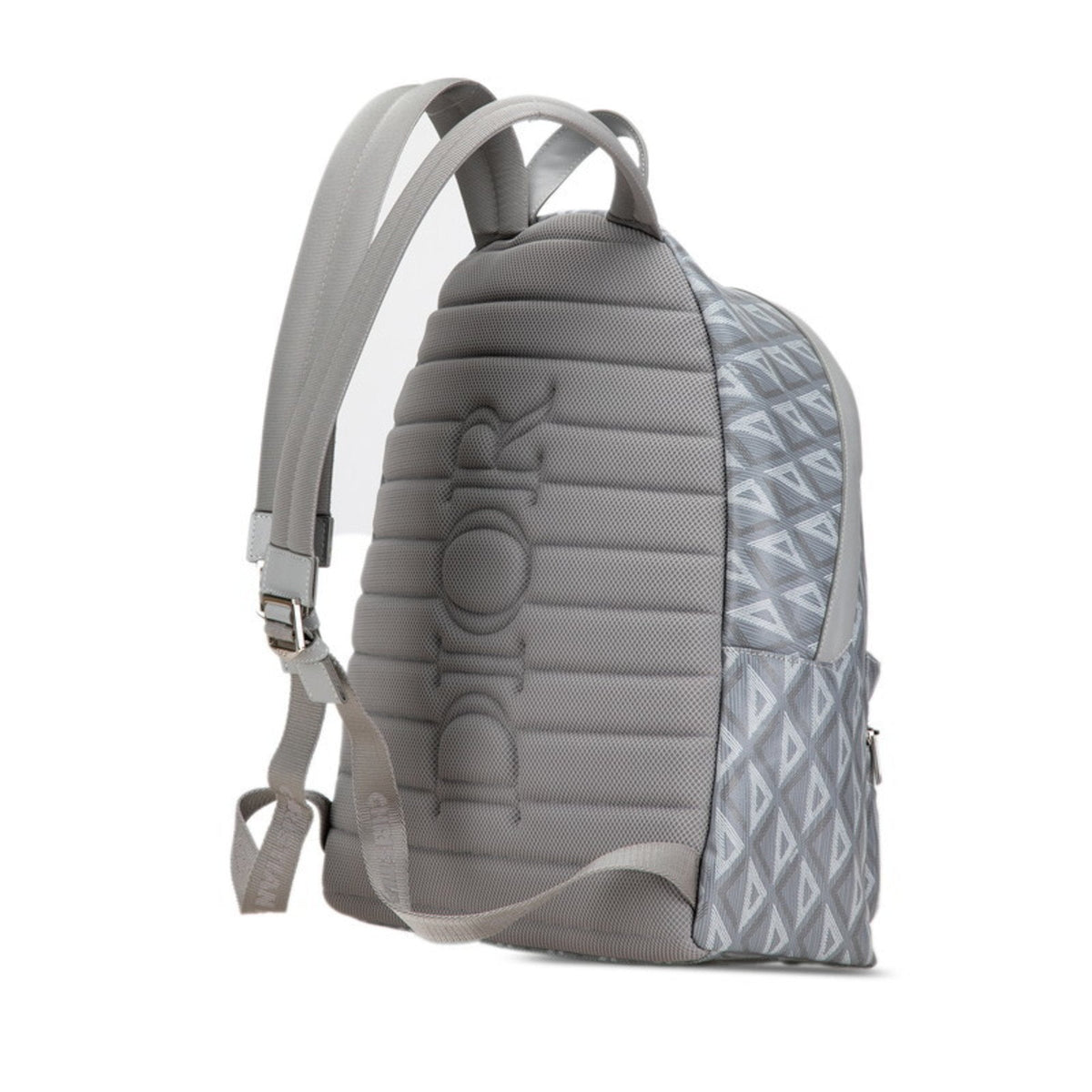 Christian Dior Gray Pvc Leather Backpack Rovelle Bags