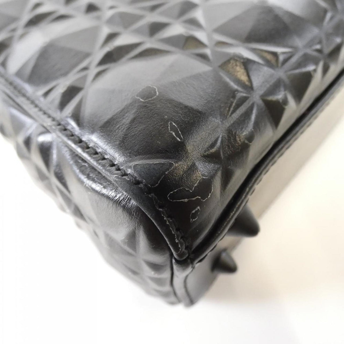 Christian Dior Black Leather Handbag Style 9 Rovelle Bags
