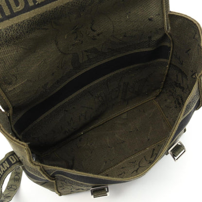 Christian Dior Khaki Canvas Shoulder Bag Rovelle Bags
