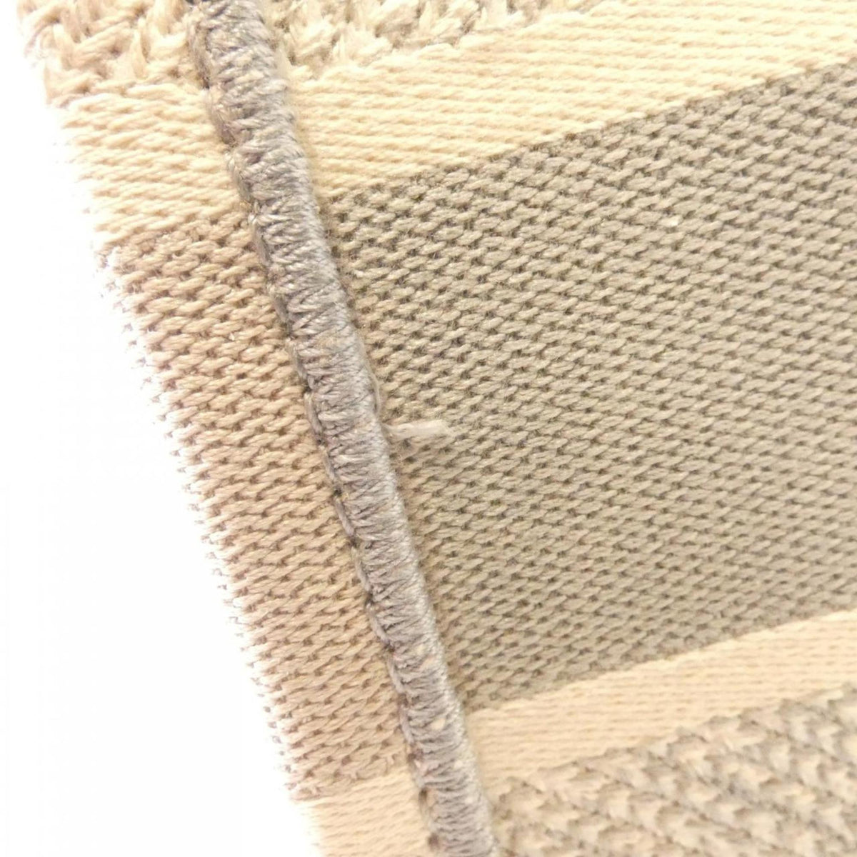 Christian Dior Gray Canvas Handbag Rovelle Bags