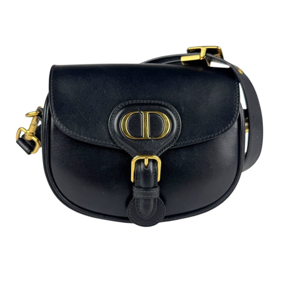 Christian Dior Black Leather Shoulder Bag Style 31 Rovelle Bags