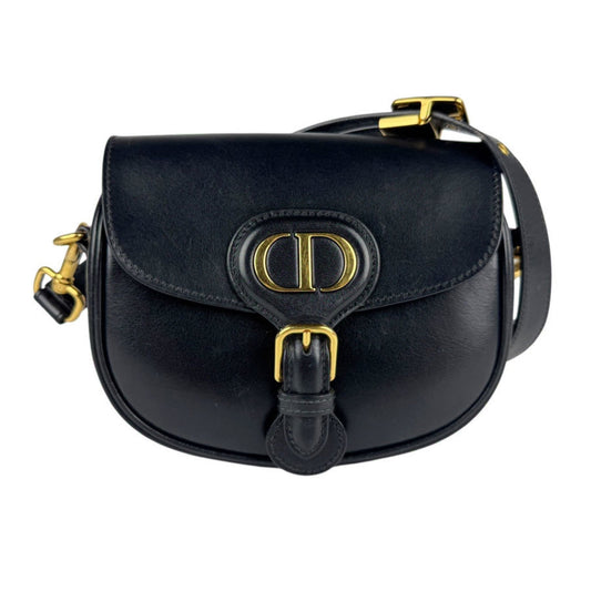 Christian Dior Black Leather Shoulder Bag Style 31 Rovelle Bags