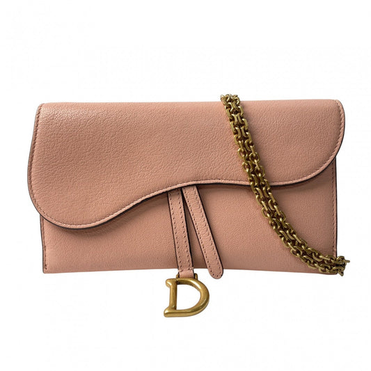 Christian Dior Pink Leather Shoulder Bag Rovelle Bags