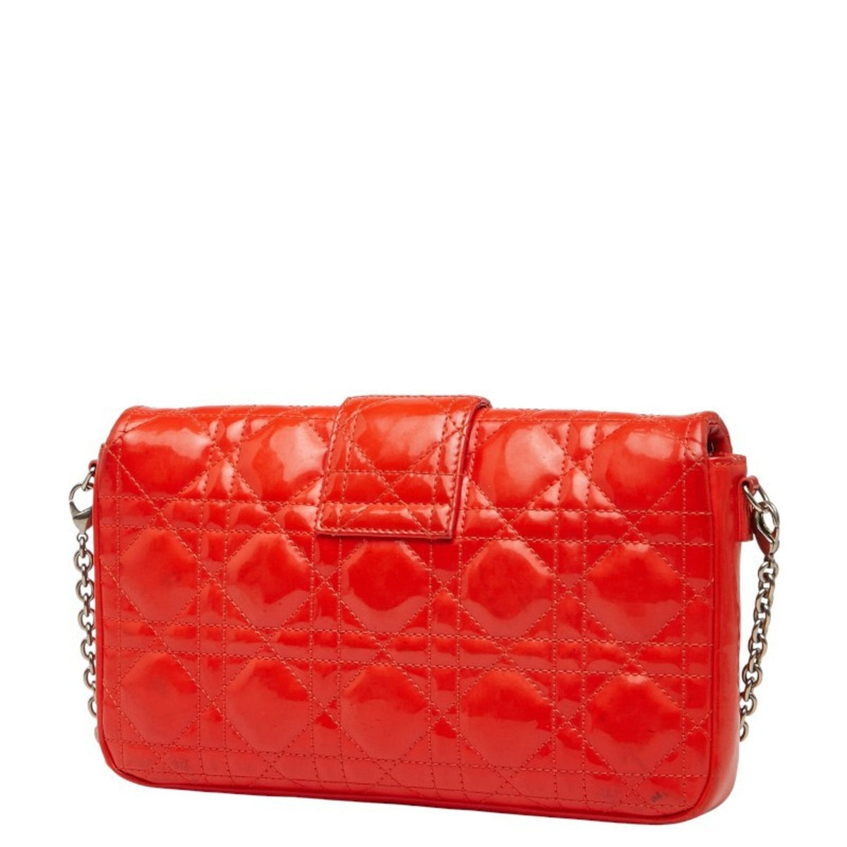 Christian Dior Orange Leather Shoulder Bag Rovelle Bags