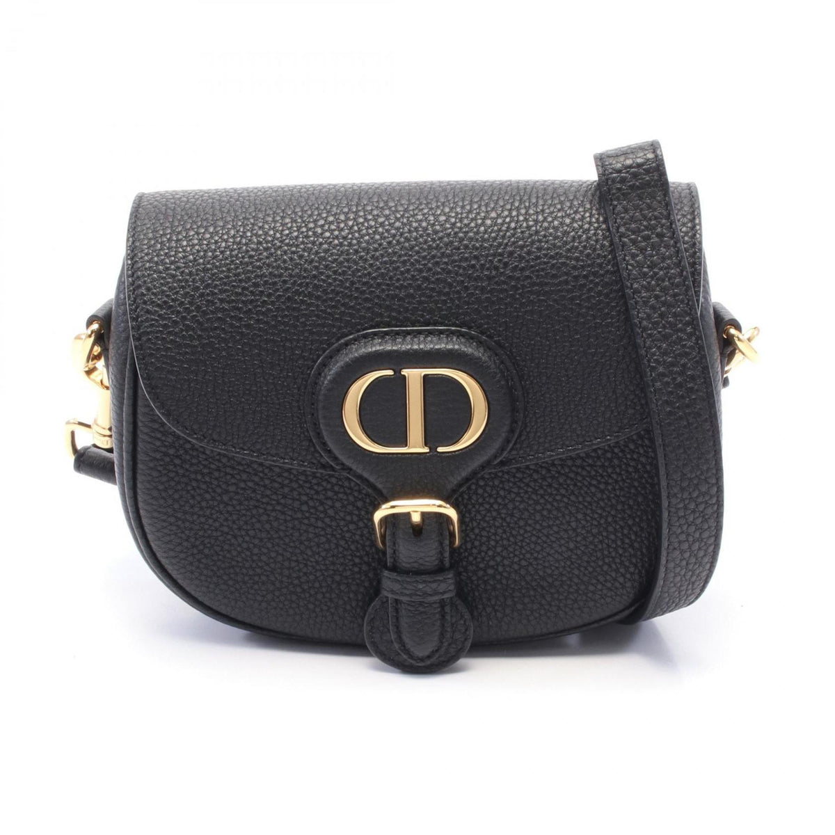 Christian Dior Black Leather Shoulder Bag Style 22 Rovelle Bags