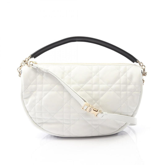 Christian Dior Black White Leather Handbag Rovelle Bags