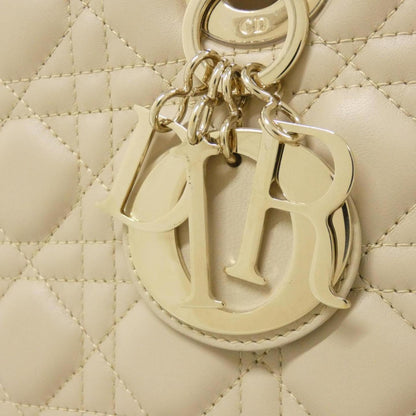 Christian Dior Beige Leather Handbag Style 2 Rovelle Bags