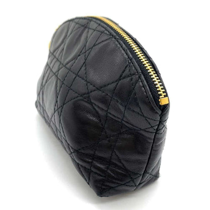 Christian Dior Black Leather Pouch Style 2 Rovelle Bags