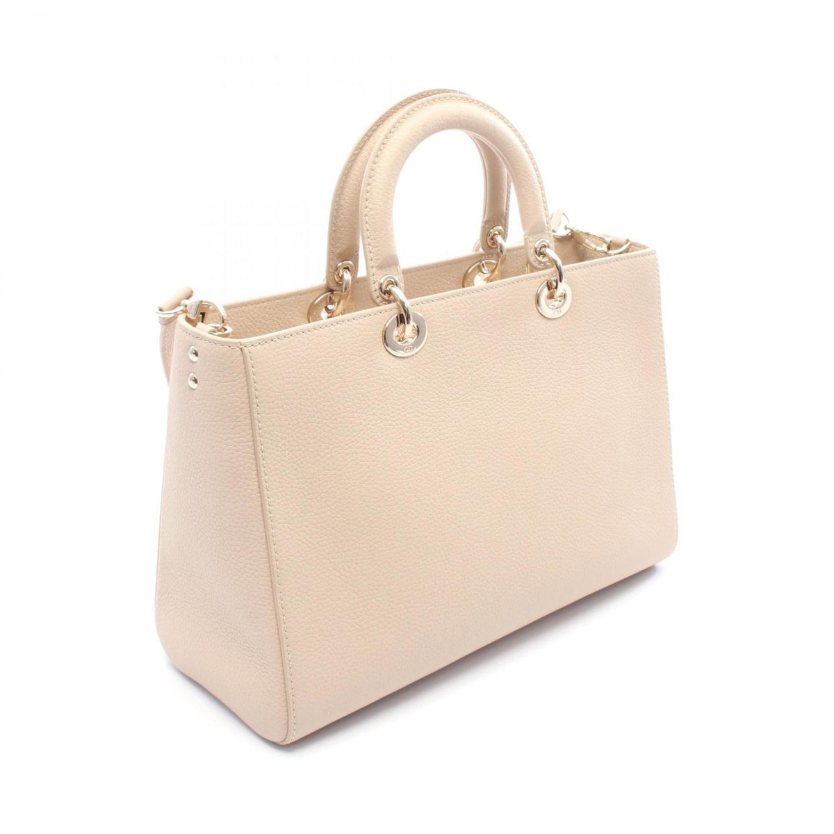 Christian Dior Beige Leather Handbag Rovelle Bags