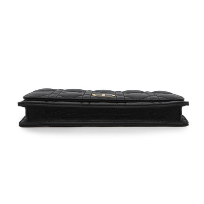 Christian Dior Black Leather Sling Bag Rovelle Bags
