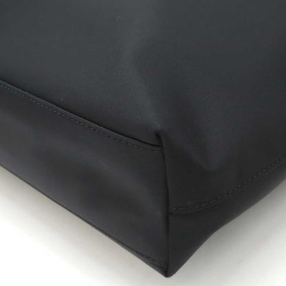 Burberry Black Nylon Leather Shoulder Bag Tote Bag ( )