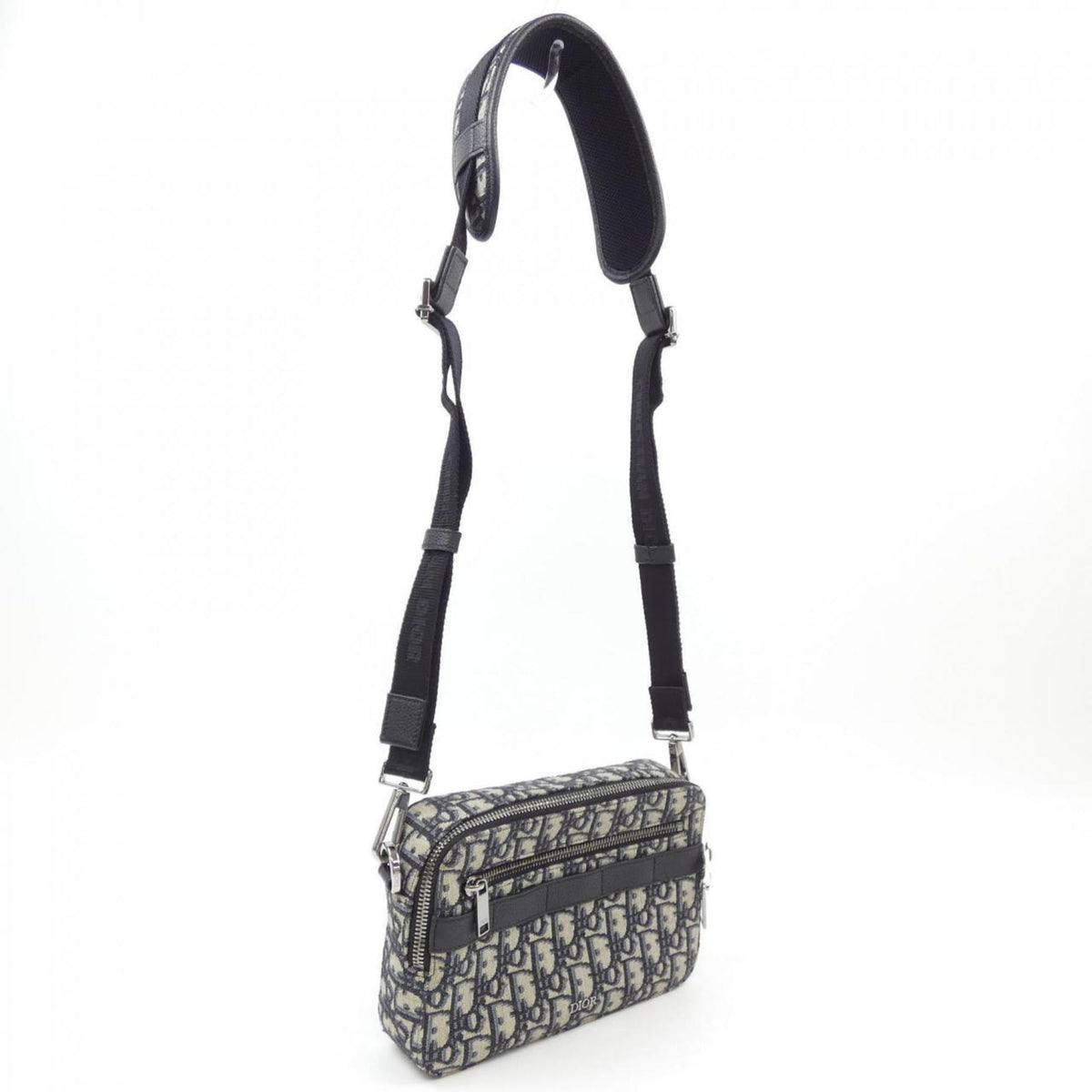 Christian Dior Beige Black Blue Handbag Style 2 Rovelle Bags