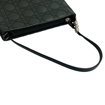 Christian Dior Black Leather Shoulder Bag Style 9 Rovelle Bags