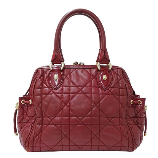 Christian Dior Red Color Leather Handbag Style 2 Rovelle Bags