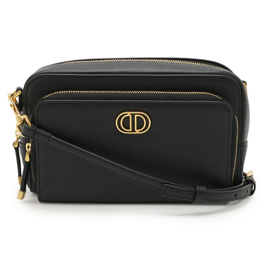 Christian Dior Black Leather Shoulder Bag Style 10 Rovelle Bags