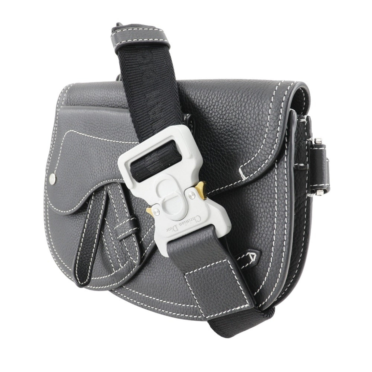 Christian Dior Black Leather Sling Bag Style 2 Rovelle Bags