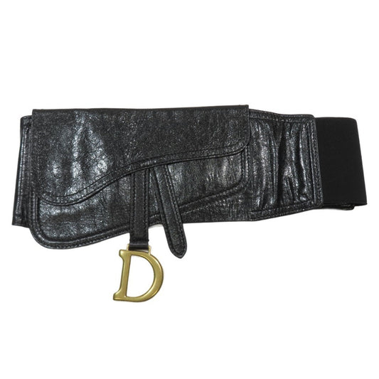 Christian Dior Black Leather Sling Bag Leather Rovelle Bags