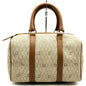 Christian Dior Beige Brown Pvc Handbag Rovelle Bags