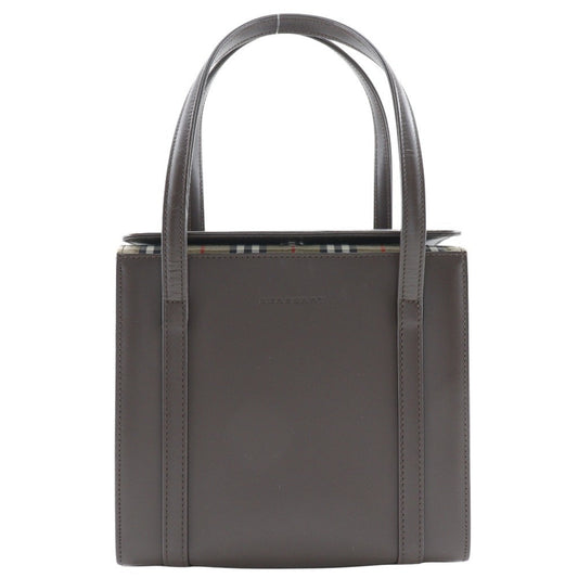 Burberry Brown Leather Handbag ( )