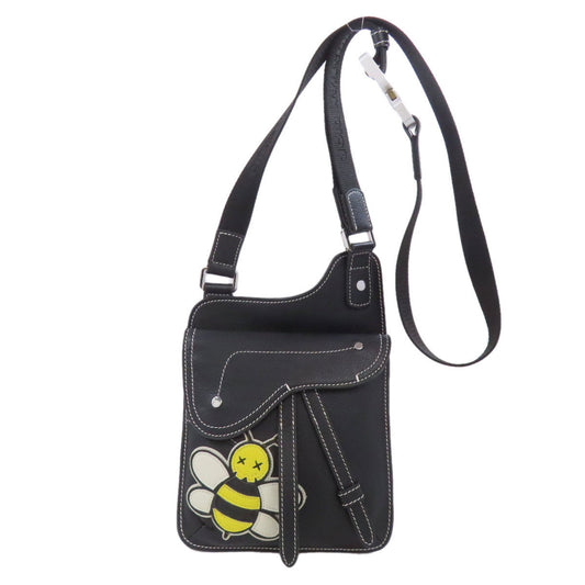 Christian Dior Black Leather Shoulder Bag Style 35 Rovelle Bags