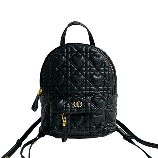 Christian Dior Black Leather Backpack Style 6 Rovelle Bags