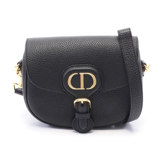 Christian Dior Black Leather Shoulder Bag Style 22 Rovelle Bags