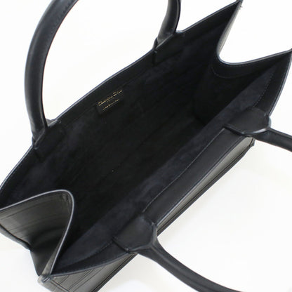 Christian Dior Black Leather Tote Bag Style 3 Rovelle Bags