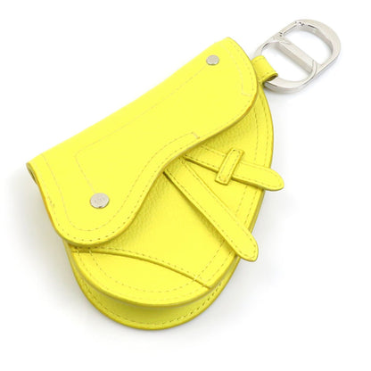 Christian Dior Yellow Leather Pouch Rovelle Bags