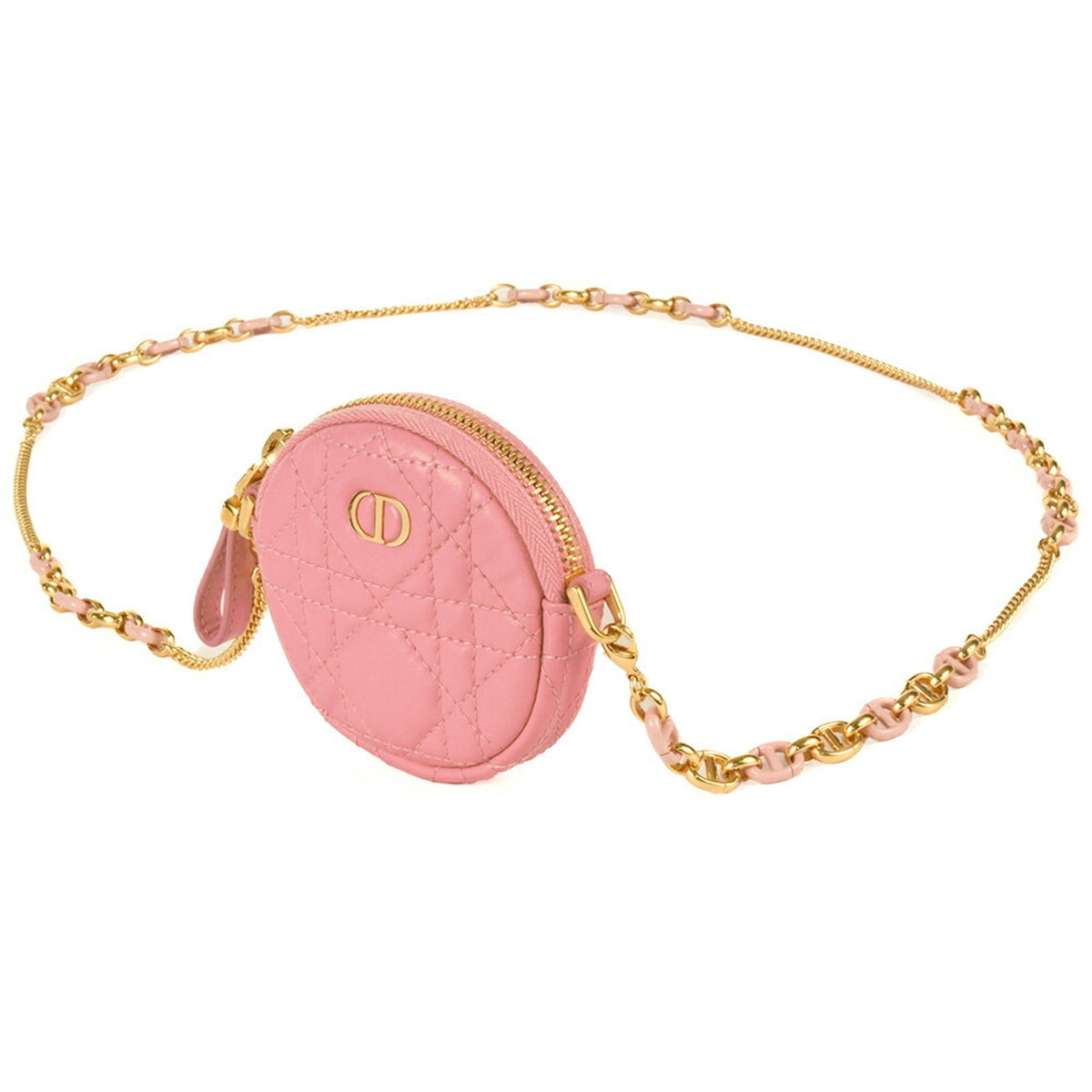 Christian Dior Pink Leather Pouch Rovelle Bags