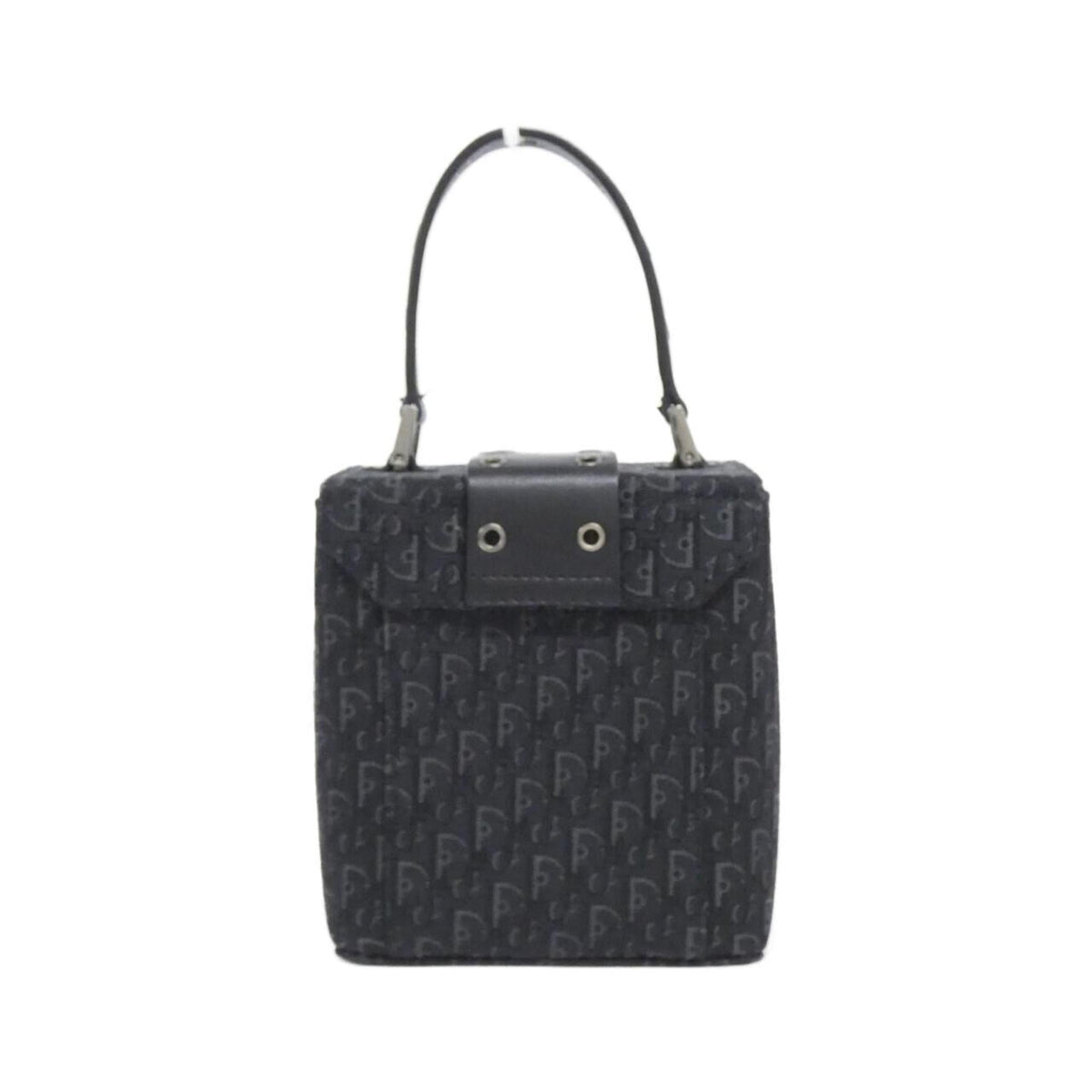 Christian Dior Black Canvas Handbag Rovelle Bags