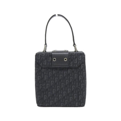 Christian Dior Black Canvas Handbag Rovelle Bags