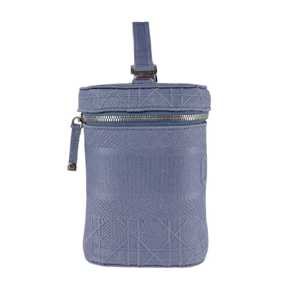 Christian Dior Blue Canvas Handbag Canvas Rovelle Bags