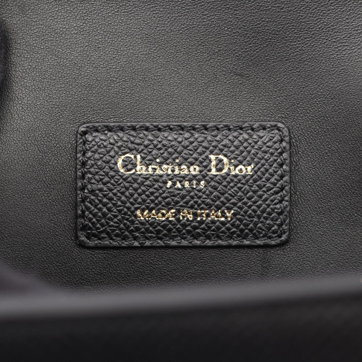 Christian Dior Black Leather Handbag Style 6 Rovelle Bags