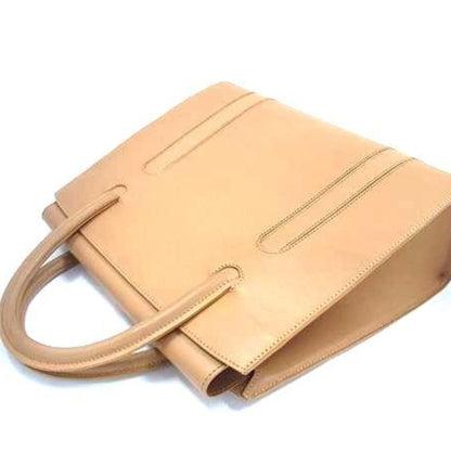 Christian Dior Brown Leather Handbag Shoulder Bag Tote Bag Rovelle Bags