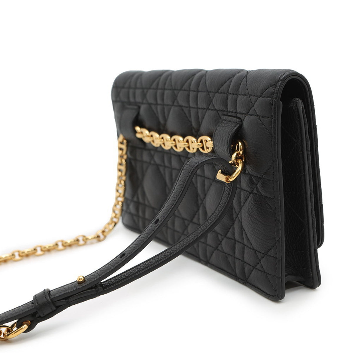 Christian Dior Black Leather Sling Bag Rovelle Bags