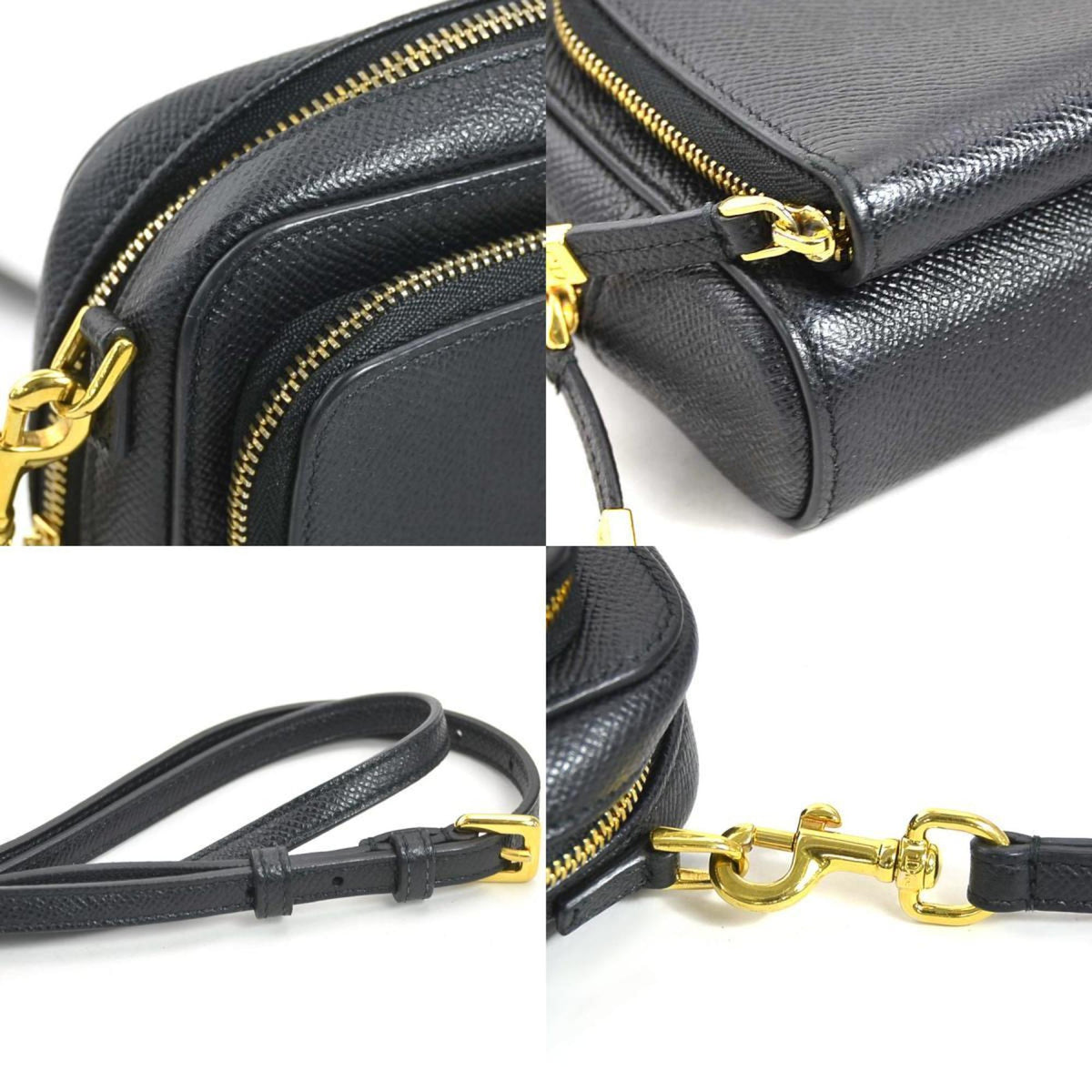 Christian Dior Black Leather Shoulder Bag Style 40 Rovelle Bags