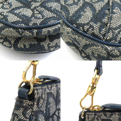Christian Dior Navy Trotter Shoulder Bag Rovelle Bags